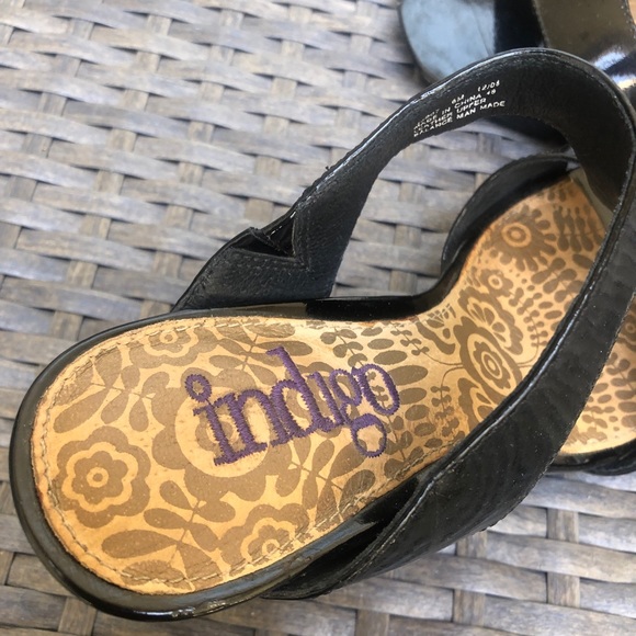 Women’s Platform Wedge Heels | Cork Heel | Leather - Picture 2 of 4